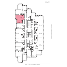 Квартира 33 м², 1-комнатная - изображение 2