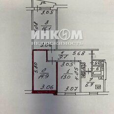 14,9 м², комната - изображение 5