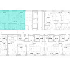 Квартира 64,8 м², 1-комнатная - изображение 2