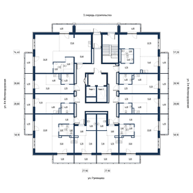 Квартира 74,4 м², 3-комнатная - изображение 2
