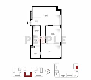Квартира 81,2 м², 3-комнатная - изображение 2