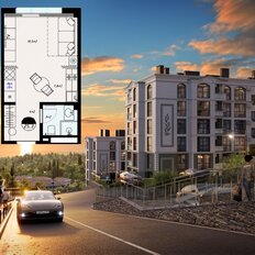 Квартира 26 м², 1-комнатная - изображение 3