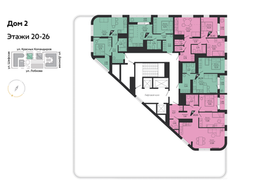 Квартира 38,3 м², 1-комнатная - изображение 3