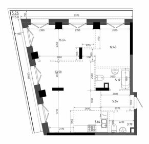 Квартира 77,8 м², 2-комнатная - изображение 1