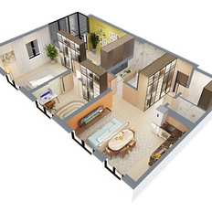 Квартира 81,6 м², 3-комнатная - изображение 2