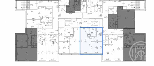 Квартира 40,9 м², 1-комнатные - изображение 1