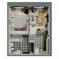 Квартира 45,2 м², 2-комнатная - изображение 2