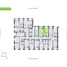 Квартира 45,3 м², 1-комнатная - изображение 3