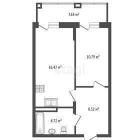 Квартира 40,5 м², 2-комнатная - изображение 1