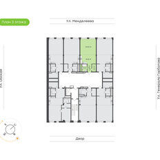 Квартира 65,9 м², 1-комнатная - изображение 4