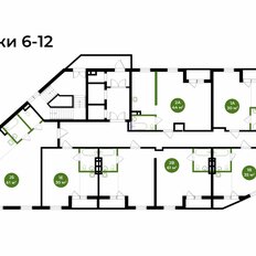 Квартира 61,8 м², 2-комнатная - изображение 2