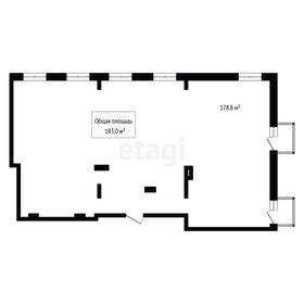 Квартира 183 м², 4-комнатные - изображение 1