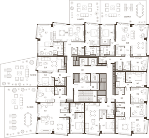 Квартира 148,9 м², 3-комнатная - изображение 2