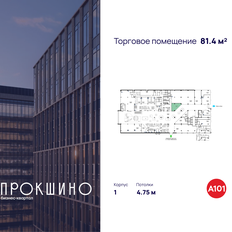 81,4 м², торговое помещение - изображение 1