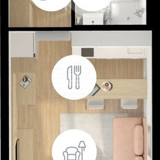 Квартира 20 м², студия - изображение 3