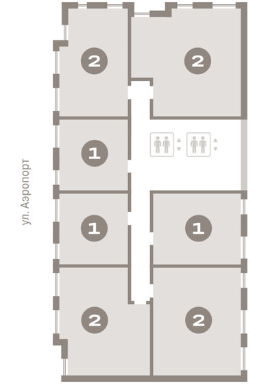 78 м², 3-комнатная квартира 11 500 000 ₽ - изображение 86