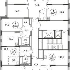 Квартира 26,7 м², студия - изображение 2
