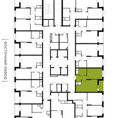 Квартира 39,3 м², 1-комнатная - изображение 2