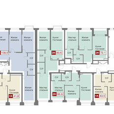 Квартира 67 м², 2-комнатная - изображение 3