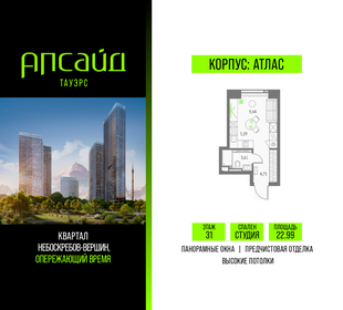 Квартира 23 м², студия - изображение 1