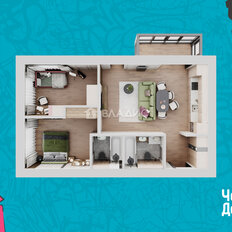 Квартира 60,7 м², 2-комнатная - изображение 2