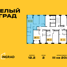 Квартира 76,6 м², 3-комнатная - изображение 2