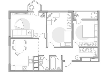 Квартира 86,8 м², 3-комнатная - изображение 1