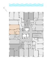 Квартира 38 м², 1-комнатная - изображение 2