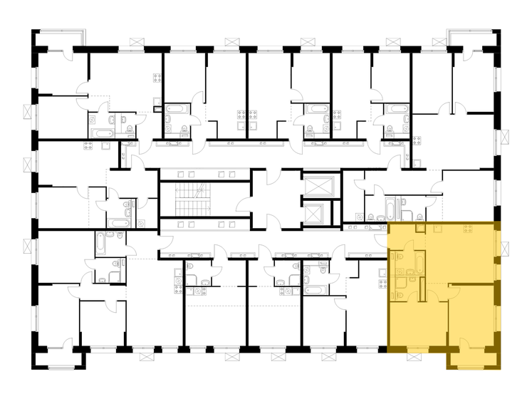 58,4 м², 2-комнатная квартира 8 325 000 ₽ - изображение 37