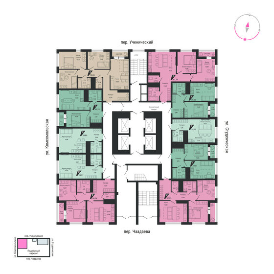 92,2 м², 4-комнатная квартира 12 450 000 ₽ - изображение 114