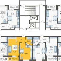 Квартира 37,7 м², 1-комнатная - изображение 2