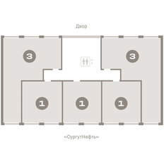 Квартира 86,2 м², 3-комнатная - изображение 4