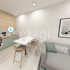 Квартира 39,3 м², 1-комнатная - изображение 3