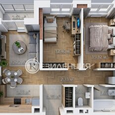 Квартира 62,2 м², 3-комнатная - изображение 3