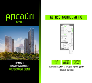 Квартира 24,5 м², студия - изображение 1