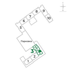 Квартира 30,9 м², 1-комнатная - изображение 4