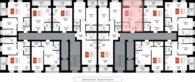 Квартира 31,5 м², 1-комнатная - изображение 2