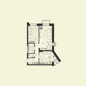 Квартира 67,1 м², 3-комнатная - изображение 1