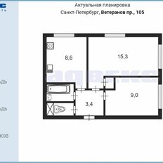 Квартира 40 м², 2-комнатная - изображение 4