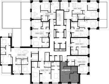 Квартира 40,6 м², 1-комнатная - изображение 3