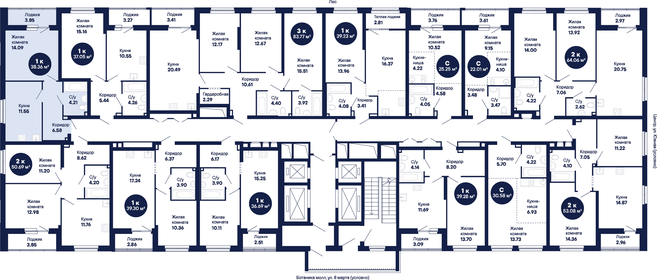 Квартира 38,4 м², 1-комнатная - изображение 4