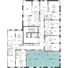Квартира 82,3 м², 3-комнатная - изображение 2