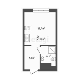 Квартира 22,3 м², студия - изображение 1