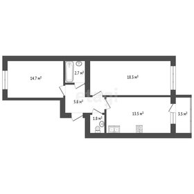 Квартира 60,3 м², 2-комнатная - изображение 1
