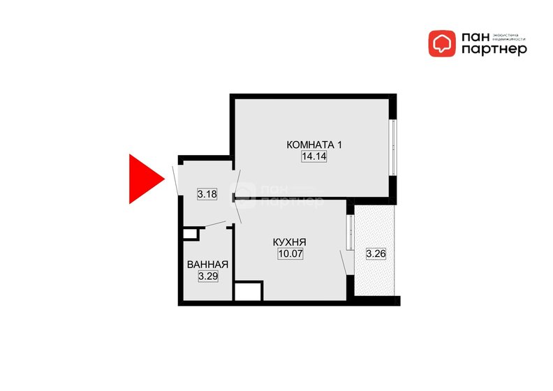 34 м², 1-комнатная квартира 10 500 000 ₽ - изображение 46