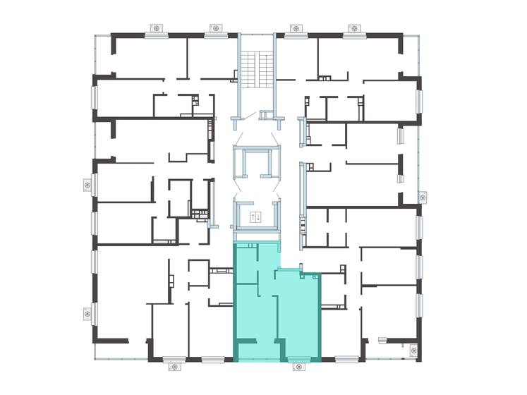 23 м², квартира-студия 1 600 000 ₽ - изображение 95