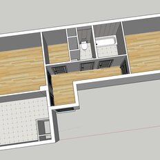 Квартира 54 м², 2-комнатная - изображение 2