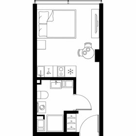 Квартира 20 м², студия - изображение 1