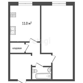 Квартира 33,4 м², 1-комнатная - изображение 1