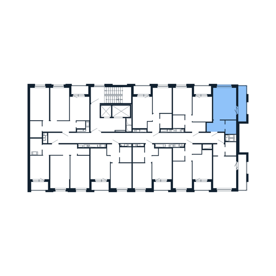26,7 м², квартира-студия 5 831 280 ₽ - изображение 50
